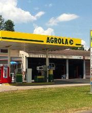 AGROLA Tankstelle in Vallon; station service à Vallon. Couverte avec shop et automat Selecta.