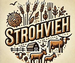 Stroh Vieh Bild 2