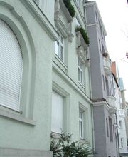 Stollbergstraße München, denkmalgeschützte Fassade