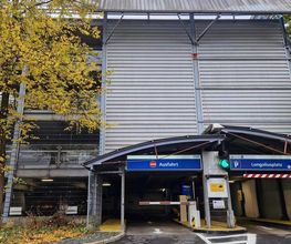 Parkhaus Longoliusplatz Einfahrt