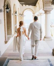 Couple walking
