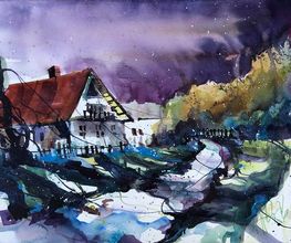 Aquarell auf Bütten, 56 x 76 cm, von: Andreas Mattern ®