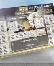EM Wandplaner 2024 mit Logo - Players Edition
