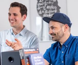 FIUMU Mitarbeiter in der Diskussion