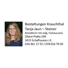 Bestattungen Tanja Jaun - Steiner