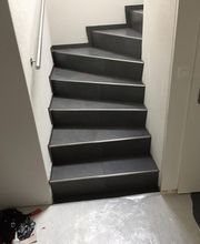 Jost Bodenbeläge Plattenarbeit Treppe