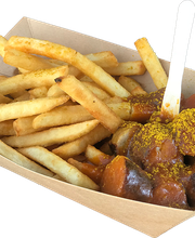 Currywurst Pommes