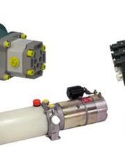 Kompaktaggregate und Elektropumpen, Zahnradpumpen und Motoren der Firma Jtekt HPI