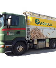 W. Müller Transporte GmbH Holzpellets Silofahrzeug 2-Achs und 4-Achs zum Blasen und Saugen