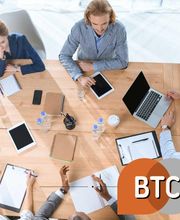 BTC Meeting am Konferenztisch