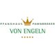 Geschäftslogo des Pfandhauses von Engeln in München.