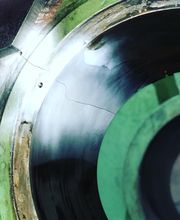 Schweissreparatur einer 400t Presse