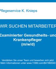 Examinierter Gesundheits- und Krankenpfleger (m/w/d)