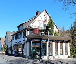Aussenansicht der Bahnhof-Apotheke