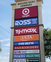 Pylong Signage with Rack Room Logo (If Applicable)