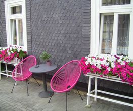 Vor der Wohnung + Raucherbereich
