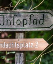 Die Wege sind gut beschildert.