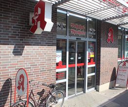 Aussenansicht der Bahnhof - Apotheke Stralsund