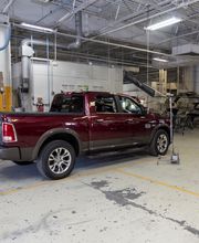 Exterior of Spray Paint Booth