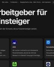 Jobs Quereinsteiger Schweiz
