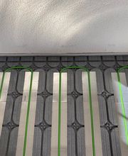 Verlegung von Bodenheizungen