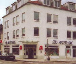 Aussenansicht der Süd-Apotheke
