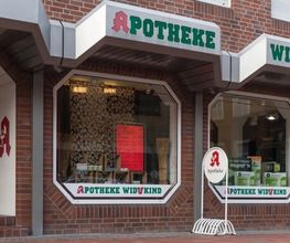Aussenansicht der Apotheke Widukind