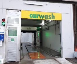 Portwaschanlage in Melchnau - Einfahrt