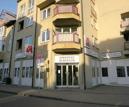 Aussenansicht der Apotheke Bergrath e.K.