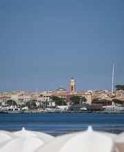 Cheval Blanc St-Tropez - vue sur la mer et le port de Saint-Tropez