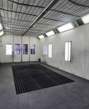 Exterior of Spray Paint Booth