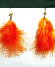 Boucles d'oreilles Collection Plumes.
Techniques : Plumes & métal doré.
Créations & pièces uniques par Salomé Osorio.