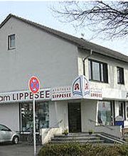 Aussenansicht der Apotheke am Lippesee