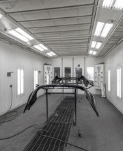 Exterior of Spray Paint Booth
