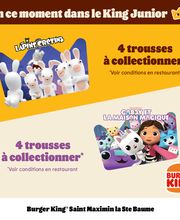 En ce moment dans les menus enfants