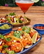 Enchilada Tacos und Margaritas