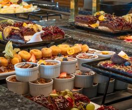 Abendbuffet im Hotel