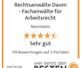 werkenntdenBESTEN.de Qualitätssiegel