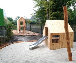 Außengelände Fröbel-Kindergarten Drostebusch in Münster, © 2024 Fröbel e.V. Alle Rechte vorbehalten