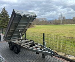 Kippanhänger 2,6t - bequem per Akkuschrauber kippbar