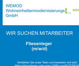 Fliesenleger (m/w/d)