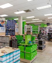 Wide Shot of Interior of Store