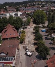 Lyss, Sanierung und Umgestaltung Marktplatz