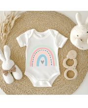 Regenbogen Baby Body Girl