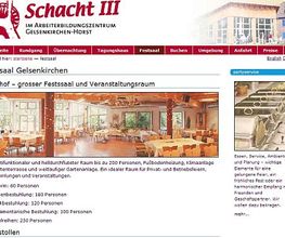 Tagungs- und Gästehaus Schacht3 - Festsaal