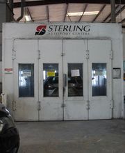 Exterior of Spray Paint Booth