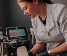 Behandlung mit BodyFX zur Fettreduktion/Fettverbrennung