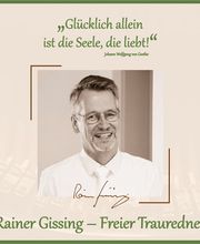 Trauredner Rainer Gissing Bild 1