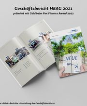 Geschäftsbericht der HEAG 2021
(prämiert mit Gold beim Fox Finance Award 2022)