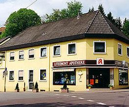 Aussenansicht der Litermont-Apotheke